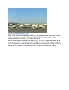 Complete Guide On George Bush Airport- Turkish Airline Terminal 