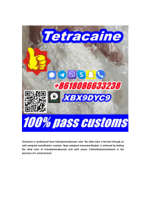 Tetracaine base powder CAS 94-24-6