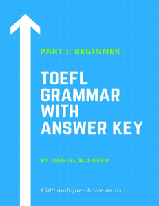 TOEFL-Grammar-With-Answer-Key-Part-I