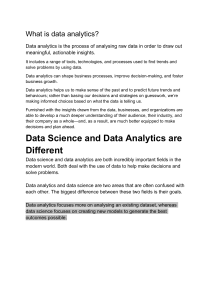 part1 data analytics