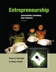 Entrepreneurships