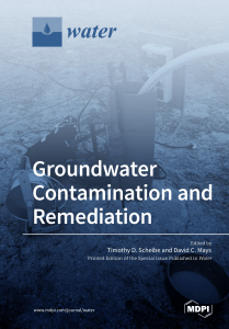 pdfcoffee.com groundwater-contamination-and-remediation-pdf-free