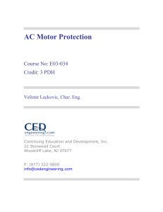 AC Motor Protection R1