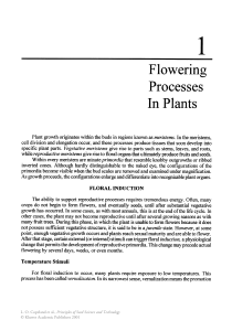copeland2001 Flowering processes