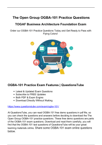 Superior OGBA-101 Exam Questions (March 2024) - Prepare for the OGBA-101 Exam Now