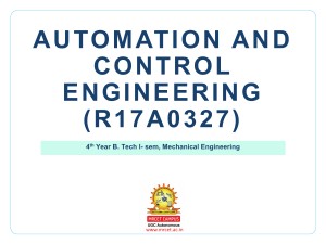 Automation And Control Engineering Digital Material