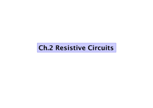 Ch-2(Resistive Circuits)