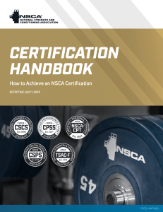 nsca-certification-handbook