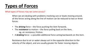 2. types of forces   resultant forces