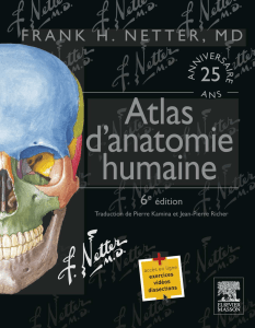 Atlas danatomie humaine 6 e Edition