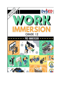 immersion modules 6