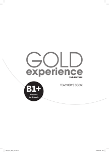 Gold EXP 2nd B1  TB 9781292194608 UNIT 1