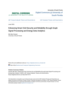 Enhancing Smart Grid Security and Reliability through Graph Signa