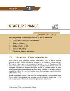 Start Up Finance 