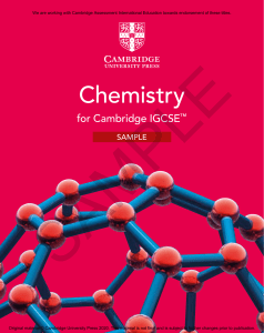 Preview Chemistry IGCSE