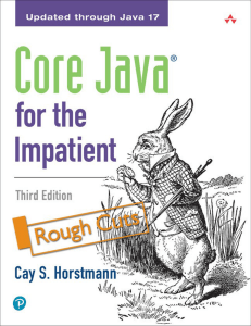 Cay S Horstmann - Core Java vol 1 & 2 for the impatient and effective PACK 12th ed-Pearson (2023)