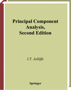 Jolliffe I. Principal Component Analysis (2ed., Springer, 2002)(518s) MVsa 