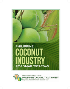 Philippine Coconut Industry Roadmap