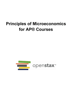 Principles of Microeconomics for AP Cour