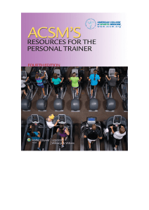 ACSM's Resources for the Personal Trainer, 4th edition ( PDFDrive )