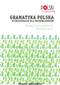 Gramatyka polska w ćwiczeniach dla obcokrajowców @polskigram