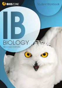 IB Biology (Student Workbook) -- Richard Allan -- Student Workbook, 2, 2014 -- Biozone -- a2d8be9d2b1a60e62b48fb3814829607 -- Anna’s Archive