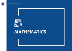 Mathematics-MELCs