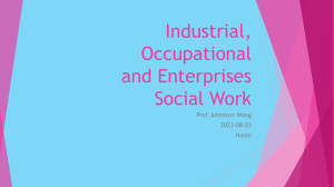 Industrial Social Work