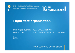Presentation 4 - Flight test organisation