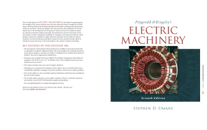 Electric Machinery Textbook: Principles & Applications