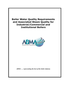ABMA Code 402 - Water quality