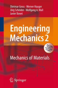 Engineering Mechanics 2 Mechanics of Mat