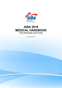 20161101 AIBA MEDICAL HANDBOOK