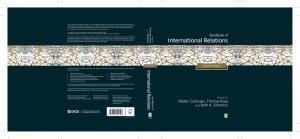Carlsnaes Risse Simmons 2013 Handbook of International Relations
