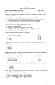 CPAR B94 RFBT First PB Exam - Questions