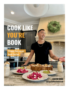 Cook Like Youre Book (Calvin Kang)