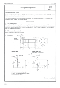 DIN-6921 FLANGE BOLT