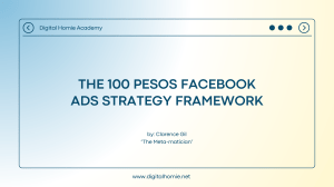The 100 Pesos Facebook Ads Strategy Framework PDF