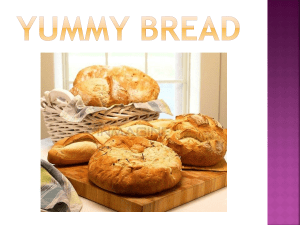 Yummy Bread (Integrating Subjects)