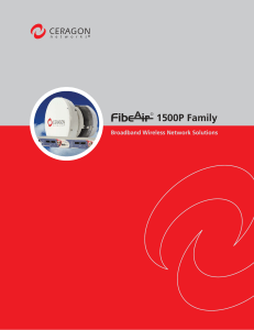 FibeAir 1500P family