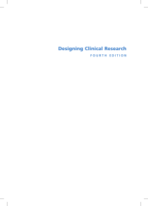 Designing Clinical Research (4th Revised edition)