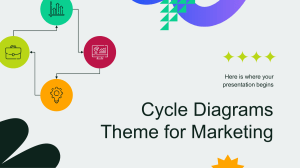 Cycle Diagrams Theme for Marketing by Slidesgo