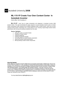 Create Your Own Content Center