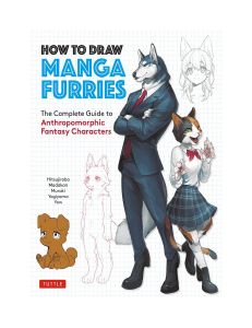 how-to-draw-manga-furries-the-complete-guide-to-anthropomorphic-fantasy-characters-750-illustrations