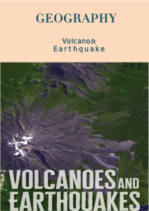 volcanoes and earthquakes workbook cover