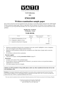 2021 English Practice Exam