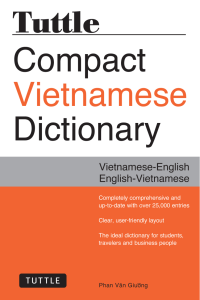 Tuttle Compact Vietnamese Dictionary Vietnamese-English English-Vietnamese