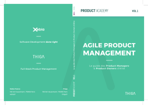 Agile product management Thiga