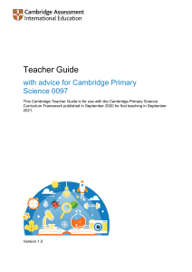 Cambridge Primary Science Teacher Guide 0097 tcm142-595389