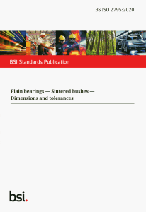 BS ISO 2795-2020